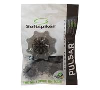 SOFTSPIKES Pulsar Fast Twist 3.0 Grey Pointes de Golf, Gris/Noir, Clamshell of 1 Set
