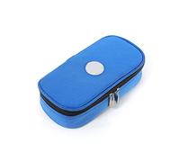 SOFTTO Mini-réfrigérateurs Portable Drug Diabetic Insuline Cooler Isolation Organizer Voyage Nécessité Sacs réfrigérés Insuline Cooler Travel Case Diabetic Organizer Pour voiture, voyage(Blauw)