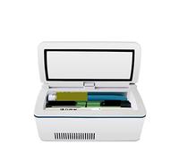 SOFTTO Mini-réfrigérateurs Portable réfrigérateur à insuline diabétiques insuline glacière réfrigérateur refroidisseur voyage réfrigérateur congélateur Pour voiture, voyage(12hrs,CN)