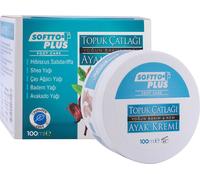 Softto+Plus Crème pour les pieds contre les talons fendillés - Soin intensif pour une peau plus douce