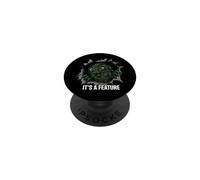 Software Developer Bug Monster It's A Feature PopSockets PopGrip Adhésif