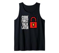 Software Developer Code First Talk Later Débardeur