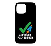Software Developer Coding Approved Push to Prod Coque pour iPhone 13 Pro Max