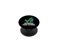 Software Developer Coding Approved Push to Prod PopSockets PopGrip Adhésif
