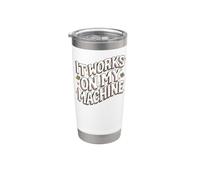 Software Developer It Works On My Machines Gobelet isotherme en acier inoxydable double paroi