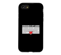 Software Developer Programmer Debugging is My Cardio Coque pour iPhone SE (2020) / 7/8