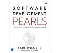 Software Development Pearls by Karl Wiegers Paperback Book Karl Wiegers (Auteur)