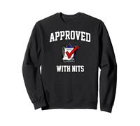 Software Engineer Code Review Approved with Nits Sweatshirt