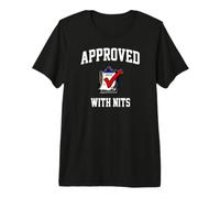 Software Engineer Code Review Approved with Nits T-Shirt Haut de Gamme