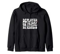 Software Engineer Deployed on Friday No Regrets Sweat à Capuche