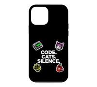 Software Engineer Introvert Code Cats Silence Coque pour iPhone 12 Mini