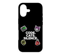Software Engineer Introvert Code Cats Silence Coque pour iPhone 17