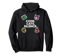 Software Engineer Introvert Code Cats Silence Sweat à Capuche
