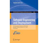 Software Engineering and Development: 7th International Conference, ICSED 2025, Bangkok, Thailand, October 29-31, 2025, Proceedings