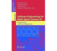 Software Engineering For Multi-Agent Systems Iii