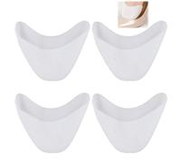 sofun Protections d’orteils silicone, 4 pièces pour chaussures fermées | Housses silicone flexibles avec ouvertures, pour orteils et avant-pied dans ballet, talons et chaussures fermées.
