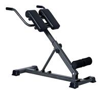 soges Banc Romain Pliable - Améliore la Posture, Soulage le Mal de Dos & Gain de Place - 100 kg Capacité de Charge, 3 Angles & 7 Niveaux de Réglage pour la Maison Noir