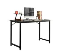 soges Bureau d'ordinateur Table Informatique avec Étagère de Rangement 100x50cm Postes de Travail Meuble de Bureau pour Ordinateur pour Salle à Manger, Salon, Cuisine