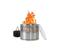 Soges Foyer extérieur sans fumée, brasero à bois, barbecue, acier inoxydable, portable