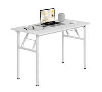 Sogesfurniture AC5B-100&120-SF Table de bureau pliante 100x60cm / 120x60cm