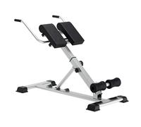 sogesfurniture Hyperextension Banc romain multifonction pour abdominaux et dorsaux, réglable en hauteur sur 7 positions, pliable, appareil d'entraînement multifonction pour la maison, le fitness