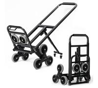 SogesHome Aluminium Diable Pliable Chariot de Transport Chariots de Manutention Chariot de Transport en Aluminium Chariot à Bagages Pliable