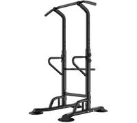 SogesHome-Barre de traction Tour de traction multifonctionnelle de musculation, idéale pour la salle de sport à domicile-Noir