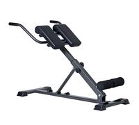 SogesPower Chaise Romaine Hyperextension pour Dos, Banc de Musculation Pliable Réglable en Hauteur, Appareil Hyper Extension pour Abdominaux, Fitness, Charge Max. 120 kg