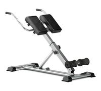 SogesPower Chaise Romaine Hyperextension pour Dos, Banc de Musculation Pliable Réglable en Hauteur, Appareil Hyper Extension pour Abdominaux, Fitness, Charge Max. 120 kg