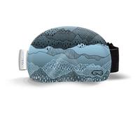 SOGGLE Housse de protection en microfibre pour lunettes de ski - Taille unique - Couleur : bleu slovaque