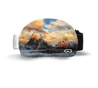 SOGGLE Housse de protection pour lunettes de ski en microfibre (taille unique), couleur : images Dolomiten