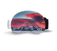 SOGGLE Housse de protection pour lunettes de ski en microfibre (taille unique) - Couleur : images Red Sky