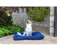 Sogni e Capricci Coussin rembourré pour chiens et chats, Bleu foncé,77X60CM, Polyester