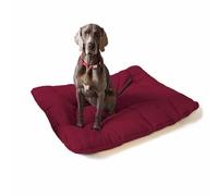Sogni e Capricci Maxi Coussin pour Chien, Microfibre, Bordeaux, 130X100cm