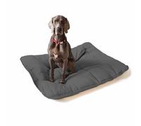 Sogni e Capricci Maxi Coussin pour Chien, Microfibre, Gris foncé, 130X100cm
