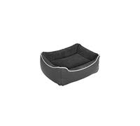 Sogni e Capricci Nuvola - Chenil pour Chiens et Chats, Polyester, Gris Foncé, 44 x 34 x 15 cm (dimensions totales)