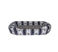 Sogni e Capricci Pets Lot de 2 niches de Noël, Bleu, 44 x 34 x 15 cm