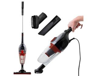 SOGO Cyclone Handheld Vacuum Cleaner 600W Energy Class 2 in 1 with 0.8L Container HEPA Filter 4.5m Cable Black