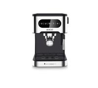SOGO Machine à piston avec buse vapeur - Machine à expresso - Réservoir d'eau 1.5l - 20 bar - Inox - 1350W
