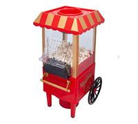 SOGO Machine à Pop-Corn rétro Vintage avec Chariot de Mesure - Machine à Pop-Corn 1200 W sans Huile ni Beurre, Facile à Utiliser et à Nettoyer, sûre et Durable, idéale pour Les fêtes (SS-11330)