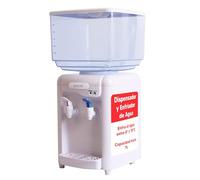 SOGO SS-12010 Distributeur d'eau électrique et Refroidisseur avec 2 robinets, réservoir de 5 litres, Blanc sans BPA
