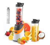 SOGO SS-5515-O Machine à mixer Nutri Activ 350 W. Comprend une carafe portable, sans BPA de 0,6 L. Mixeur Smoothies Couleur : Orange
