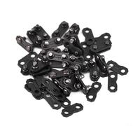 Sogoluat Kit de réparation de maillons maîtres de chaîne de tronçonneuse 0,325 pas et sangles de serrage préréglées de calibre 0,058, compatible avec Carlton