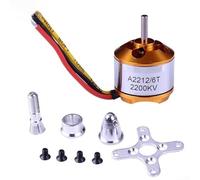 Sogoluat Moteur A2212 sans balais pour avions RC multirotor et à voilure fixe avec sélection de 1000 KV 1400 KV 2200 KV 2450 KV et construction légère (2700 KV)