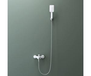 Sogood Colonne de Douche ou de Baignoire Blanc Robinet Mitigeur Mélangeur Robinetterie Design