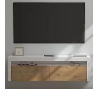 Sogood doporro Meuble TV Bas 160x40x46cm Armoire TV avec 2 Portes