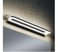 sogood Lampe pour miroir 14W LED Salle de Bain 1450 Lumen 60cm Applique Mural Chrome Lumière Miroir 4000K Design SparkLuxe