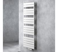 Sogood Radiateur de Salle de Bain Sèche-Serviette 160x50cm Radiateur à Eau Chaude Vertical Blanc Sèche-serviettes de Salle de Bains