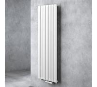 Sogood Radiateur pour Chauffage Central 160x54cm Radiateur à Eau Chaude Panneau Monocouche Design Vertical Blanc