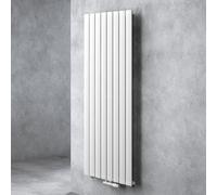 Sogood Radiateur pour Chauffage Central 160x61cm Radiateur à Eau Chaude Panneau Monocouche Design Vertical Blanc
